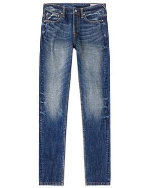 Evisu Straight Fit Jeans - Blue