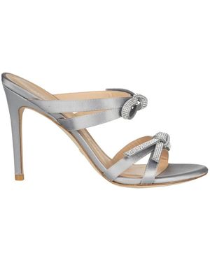 Stuart Weitzman Heeled Mules - White