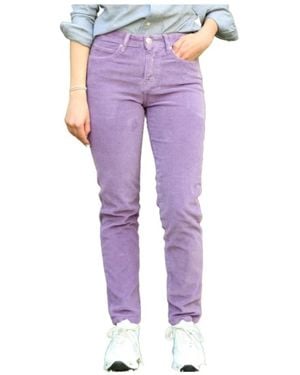 Islow Slim-Fit Pants - Purple