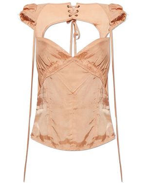 KNWLS Top Beth - Naturel