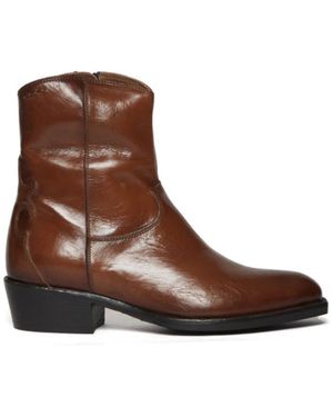 Alexander Hotto Ankle Boots - Bruin