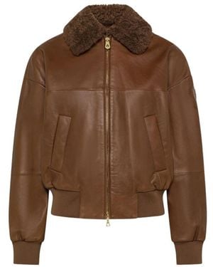 Peuterey Ruti Le Ttp Fur Jacket - Braun