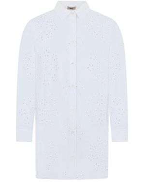 Herno Blouses &Amp; Hemden - Wit