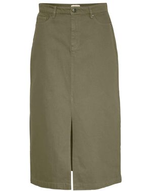 Saint Tropez Denim Skirts - Verde