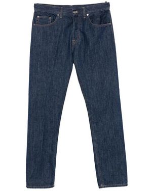 Dondup Rechte Jeans - Blauw