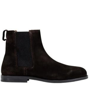 Calvin Klein Chelsea Boots Suede Comfort - Black