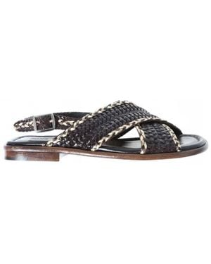 Pons Quintana Flat Sandals - Black