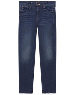 Mother Slim-Fit Jeans - Blu