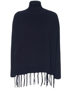 Manila Grace Turtlenecks - Blauw
