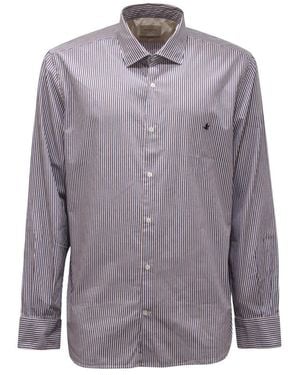 Brooksfield Casual Shirts - Purple