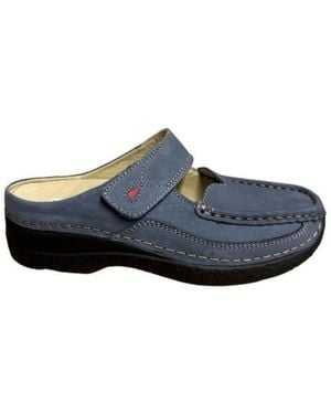 Wolky Roll Slipper 0622713 - Blau