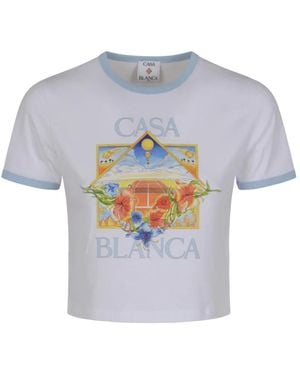 CASABLANCA T-Shirts - Grey