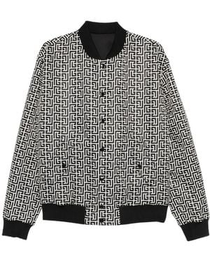 Balmain Bomber Jackets - Gray