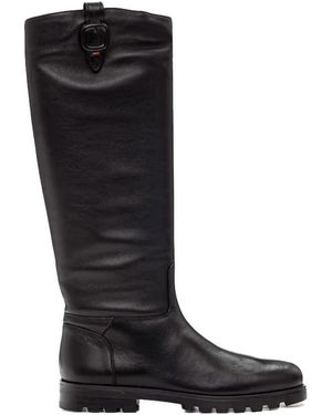 Santoni High Boots - Black
