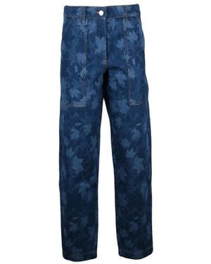Maison Kitsuné Baggy Jeans - Blauw