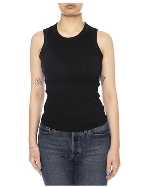 Thinking Mu Sleeveless Tops - Negro