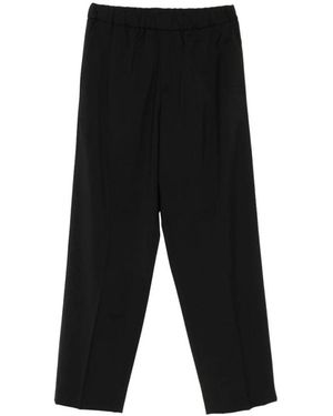 Costumein Straight Trousers - Black