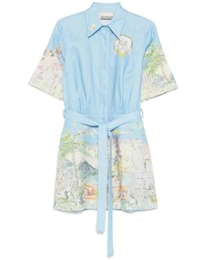 ALÉMAIS Shirt Dresses - Blauw