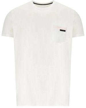 Rrd Stretch Jersey T-Shirt Mit Surflex-Tasche - Weiß
