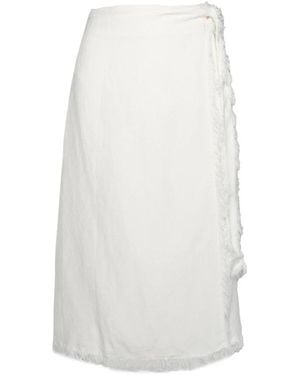 Hèst Midi Skirts - Blanco
