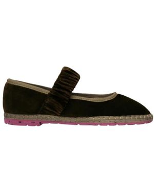 Flabelus Schoenen ,Bruin ,Mafalda - Zwart