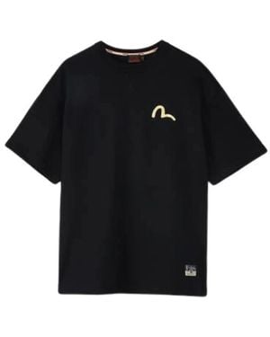 Evisu T-Shirts - Black