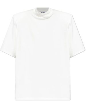 The Attico T-Shirt Mit Logo - Weiß
