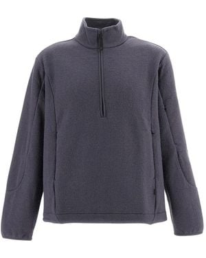 Pas Normal Studios Fitness ,Grijs ,Wol Mv 2058Avsteel Fleece Jacket - Blauw