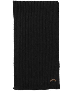 Paul & Shark Winter Scarves - Black
