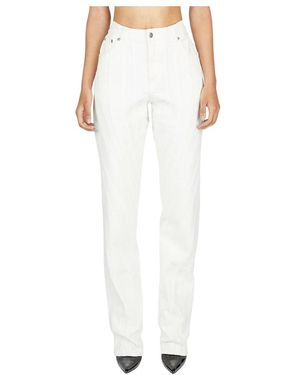 Mugler Panel Jeans - Wit