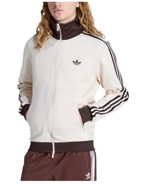 adidas Fitness ,Wit ,Katoen Beckenbauer Track Top