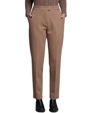Kaos Broeken ,Tapered Broeken - Bruin