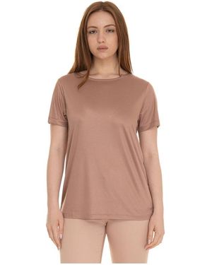 Fay T-Shirts - Brown