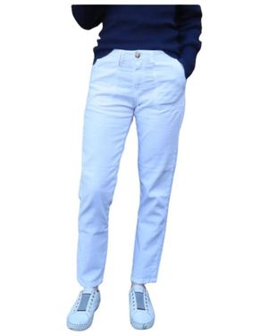 Islow Slim-Fit Trousers - Azul
