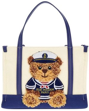 Rue Madam Shopping Bags - Blue