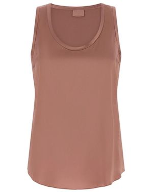 Brunello Cucinelli Sleeveless Tops - Brown