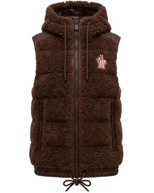 Moncler Vests - Marrón