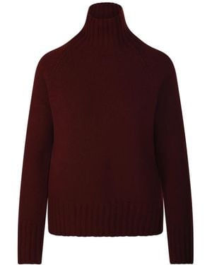 Max Mara Mantova Turtle Neck Sweater - Rood