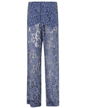 FEDERICA TOSI Wide Trousers - Blue