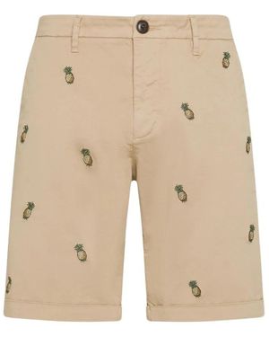 Sun 68 Casual Shorts - Natural