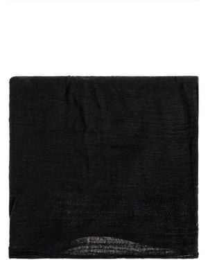 Rick Owens Winter Scarves - Nero