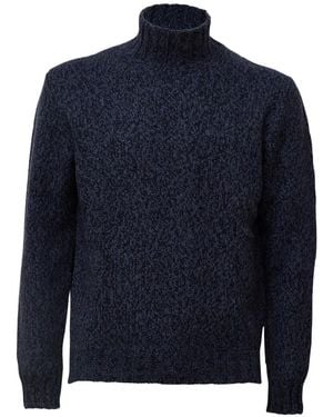 Fedeli Turtleneck Met Lange Mouwen - Blauw