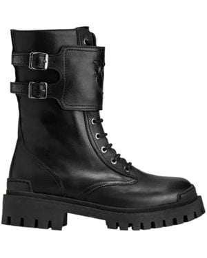 Pinko Schnürstiefel - Schwarz