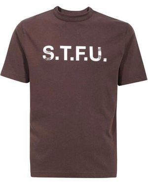 Heron Preston T-Shirts - Brown