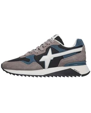 W6yz Graue sportliche sneakers - Blau