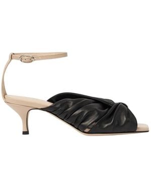 SCAROSSO High Heel Sandals - Black