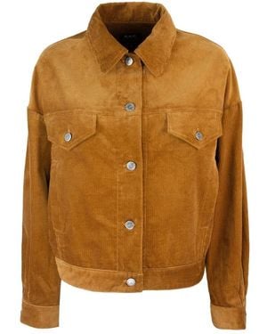 A.P.C. Light Jackets - Marrone