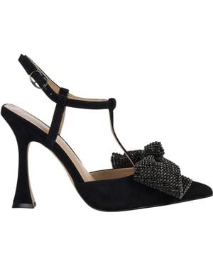 Alma En Pena. Court Shoes - Black