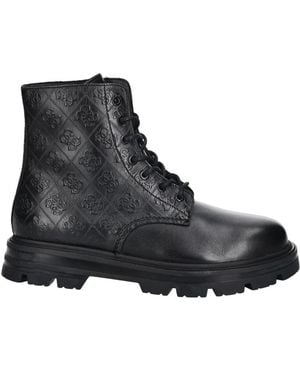 Guess Lace-Up Boots - Nero