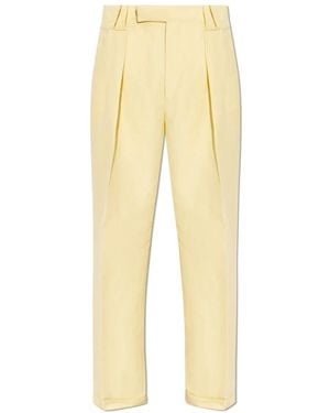 Versace Suit Broeken - Geel